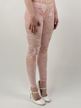 Load image into Gallery viewer, LACE EMBROIDERED STOCKINGS
