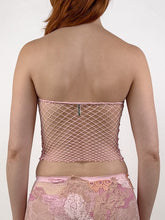 Load image into Gallery viewer, LACE KNIT TUBE TOP

