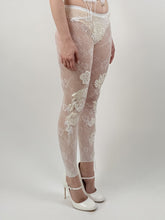 Load image into Gallery viewer, LACE EMBROIDERED STOCKINGS
