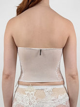 Load image into Gallery viewer, LACE KNIT TUBE TOP
