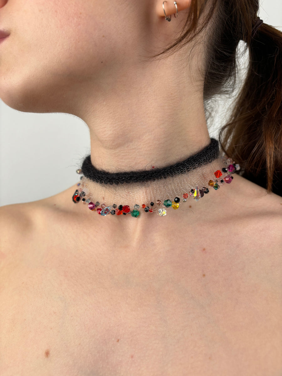 SEE THROUGH CHOKER